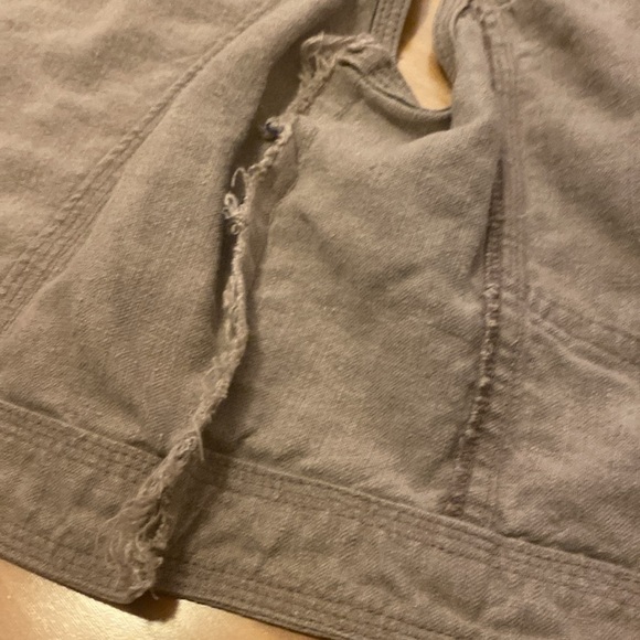 Vintage Gap Linen  Vest reconstructed - Picture 9 of 10